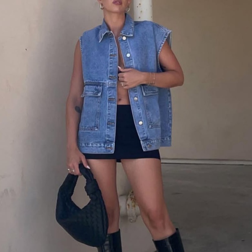 Luna B Overload Denim Vest